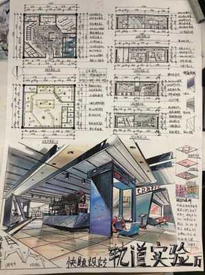 数码科技展厅空间快题设计（数码展示空间设计）-图2